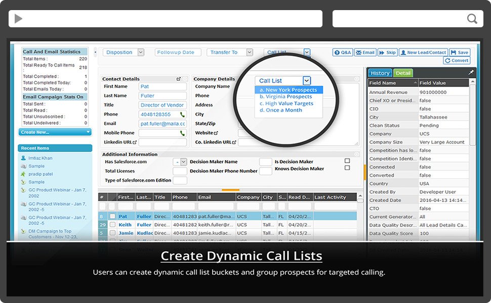 Prospector For Salesforce.com - AMP your Inside Sales - Screen Shot 7